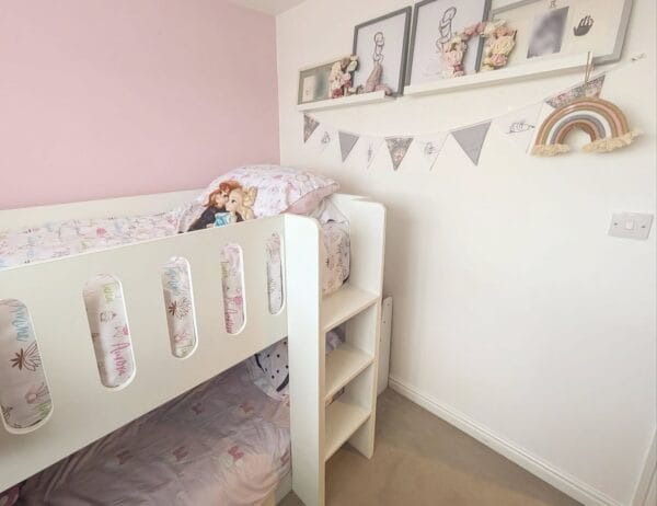 Standard Bunk Bed with ladder. Bespoke