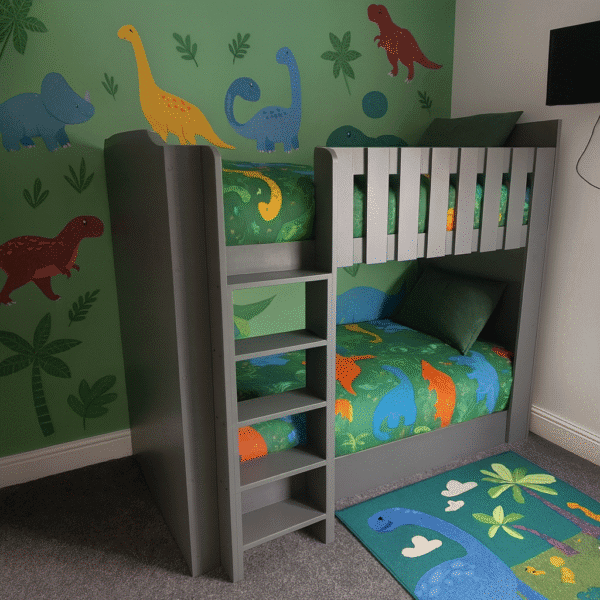 Standard Bunk Bed With A Ladder - Image 2