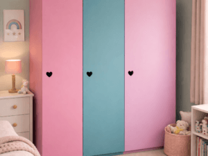 Sweetheart 3 Door Wardrobe
