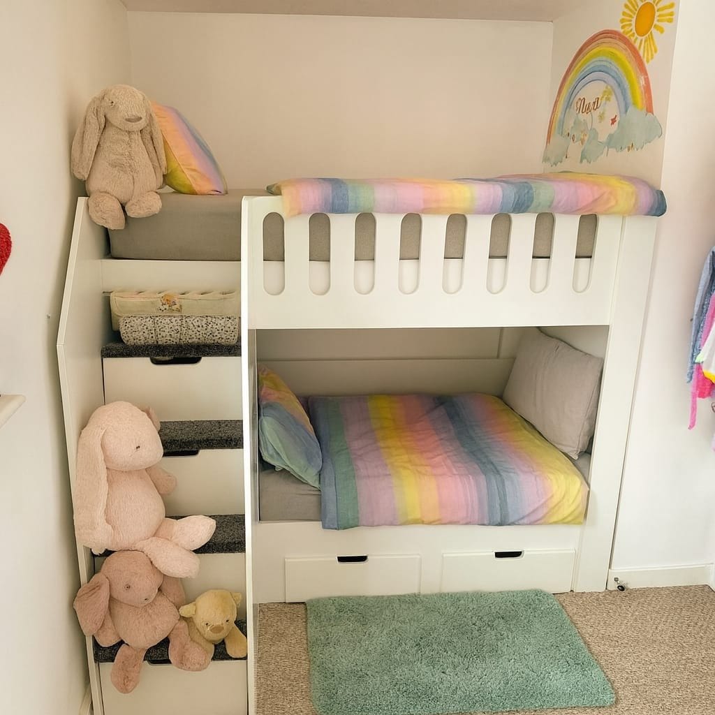 Bunk With Drawers Stairs On The Front - Image 7