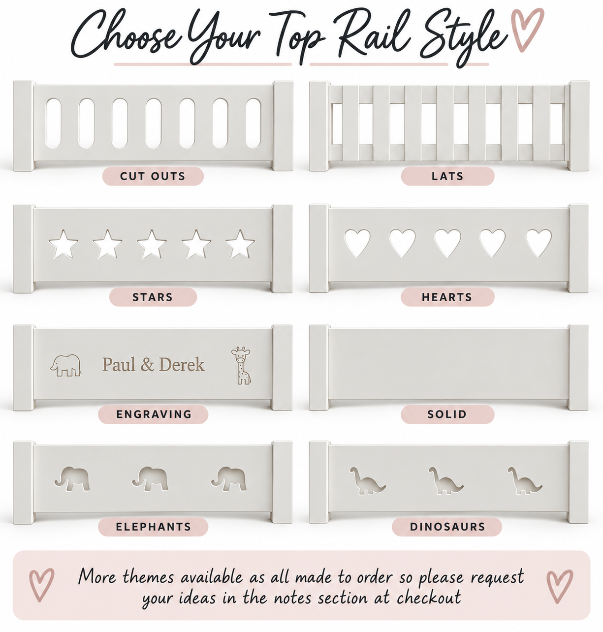 Funky Bunk Bed Top Rail
