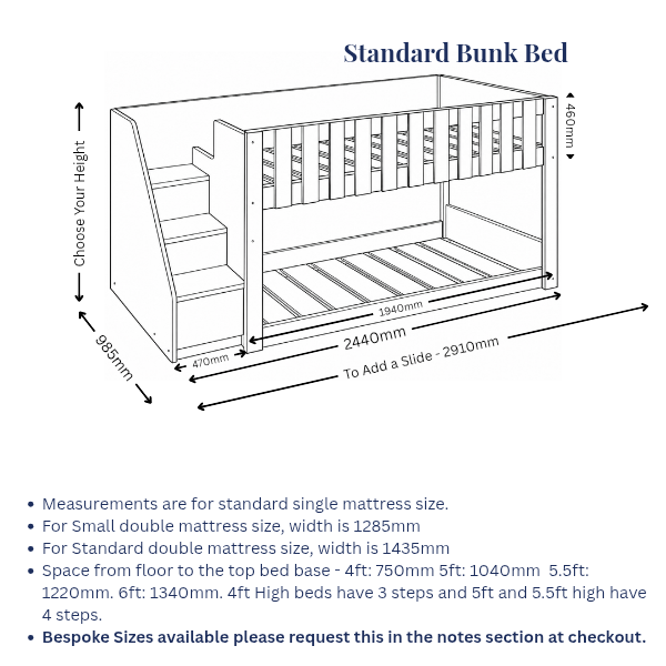 Standard Bunk With Stairs - Image 11