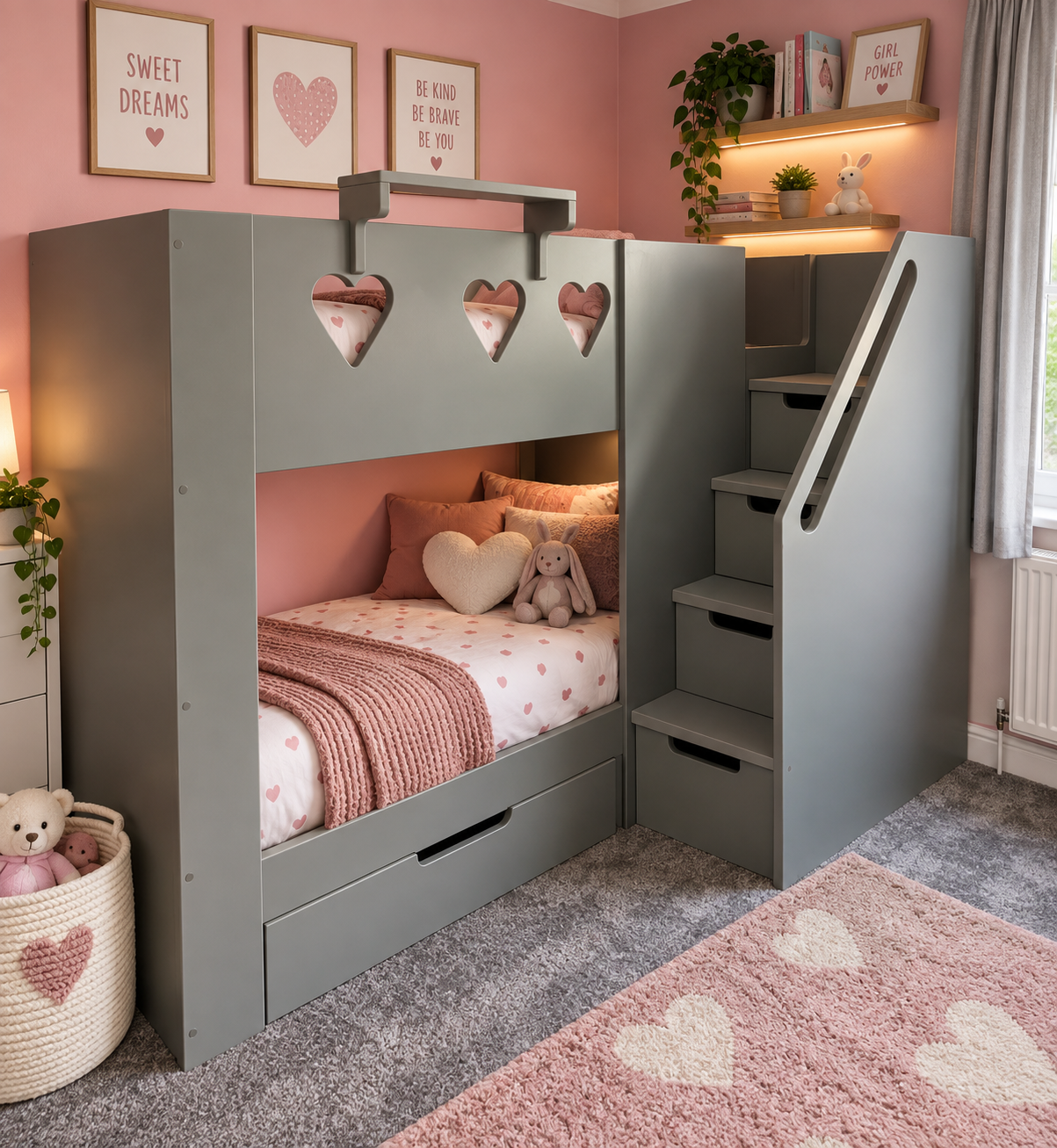 bunk beds with drawers