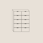 Double Drawers +&pound;100.00