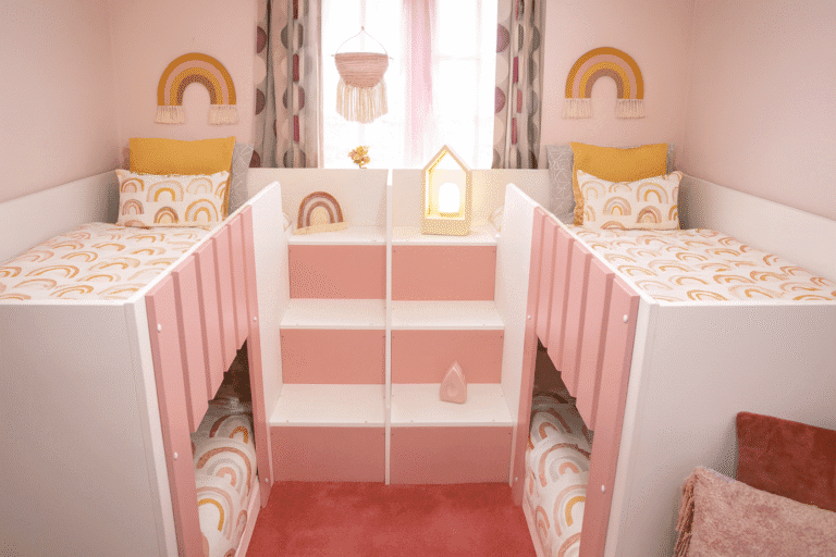 Funky Bunk Beds U shape quad sleeper.
