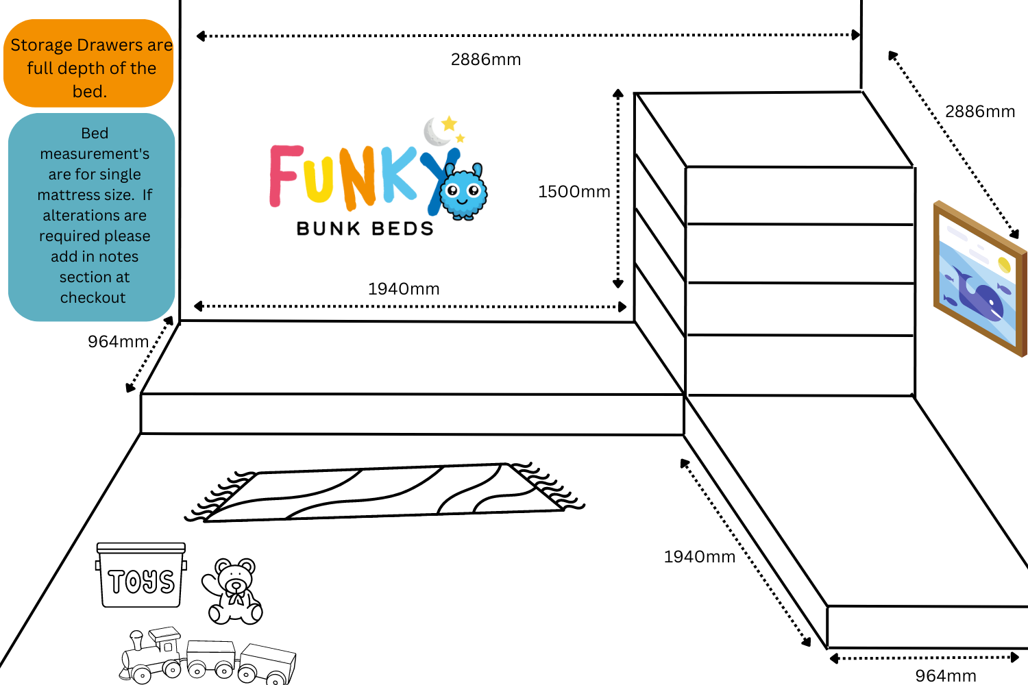 Corner Low Sleeper - Image 5