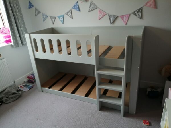 Standard Bunk Bed With A Ladder Funky, How To Make Bunk Bed Steps