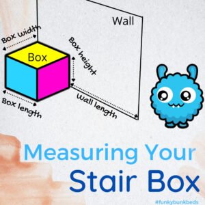 made to measure beds built over stair box. bed over stair box in box room. Bed over box measurements.