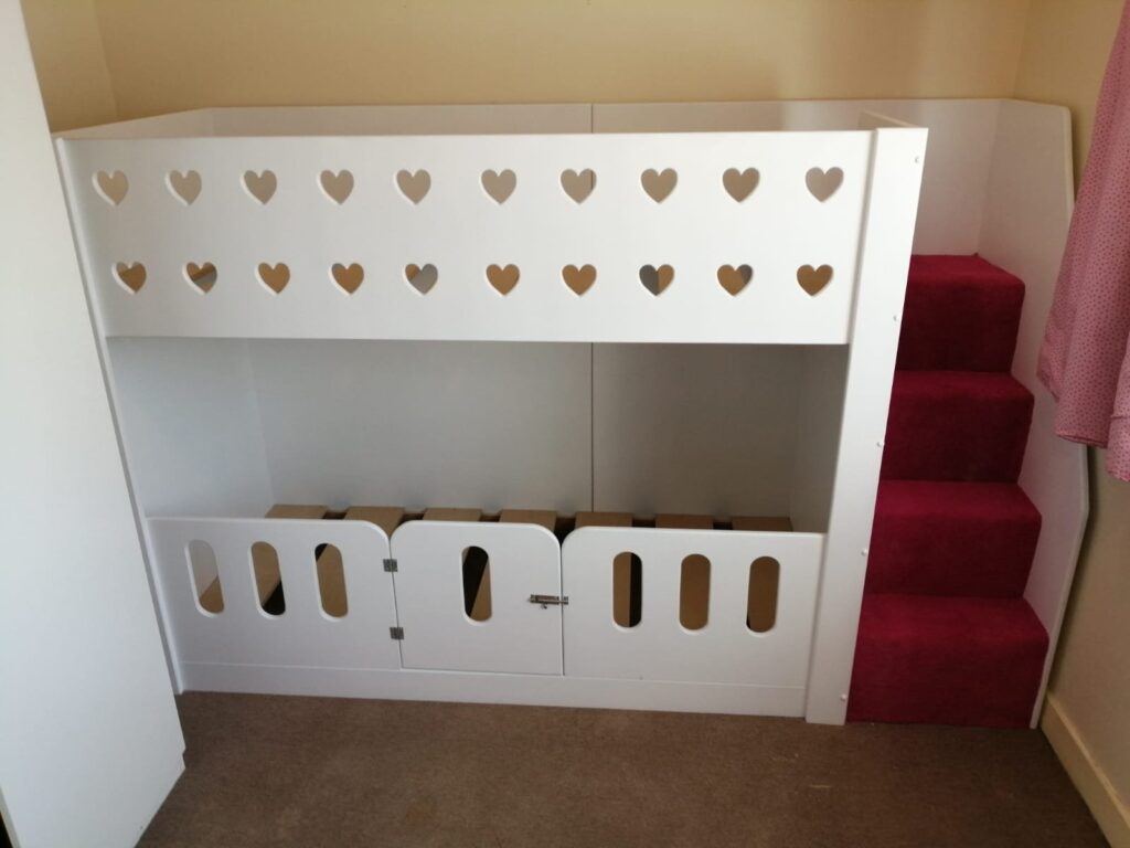 Bunk Bed with drawers and storage. children bedroom furniture. sharing bedroom. modern bunk bed
