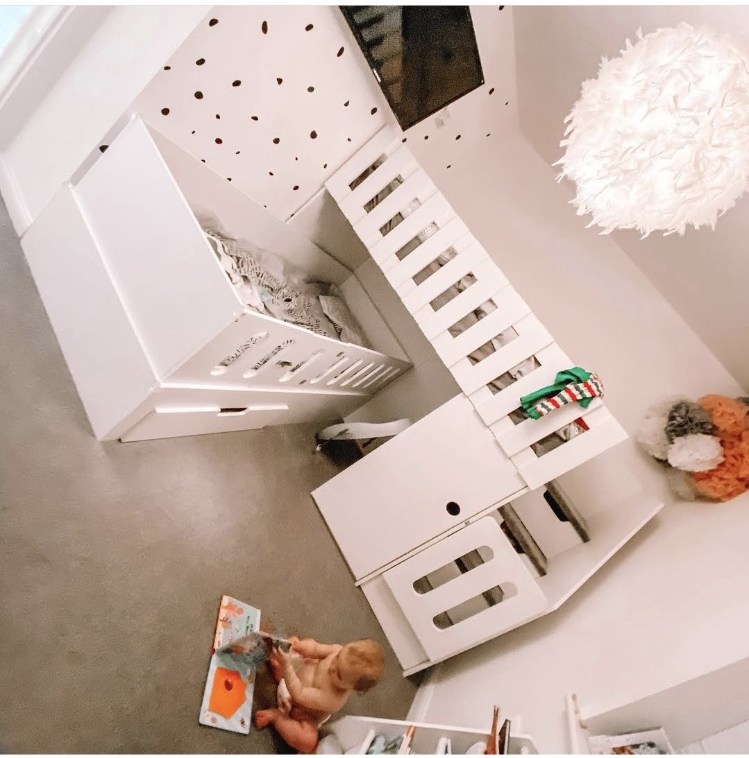 L Shape Storage Bunk