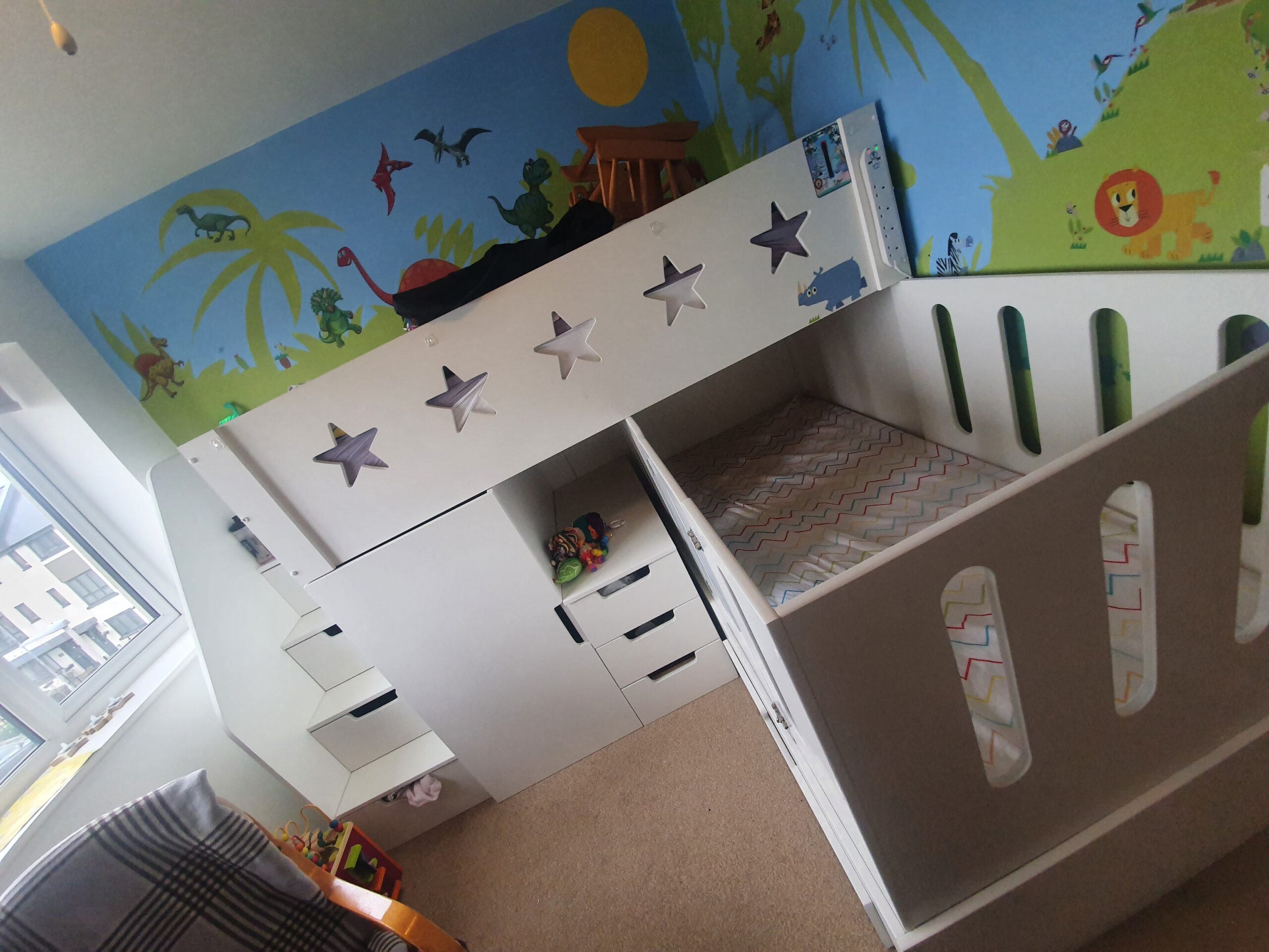 L Shaped Bunk Bed