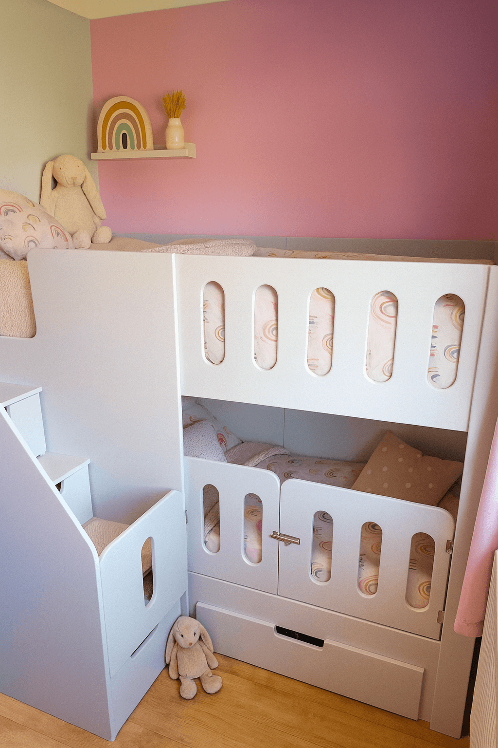 Storage Cot Bunk - Stairs On The Front - Image 3