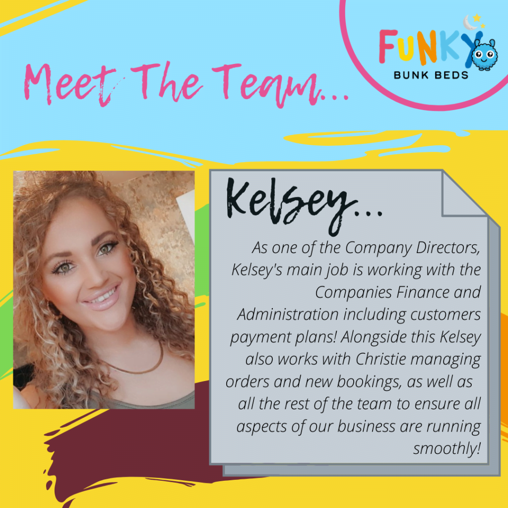 Kelsey - meet the team