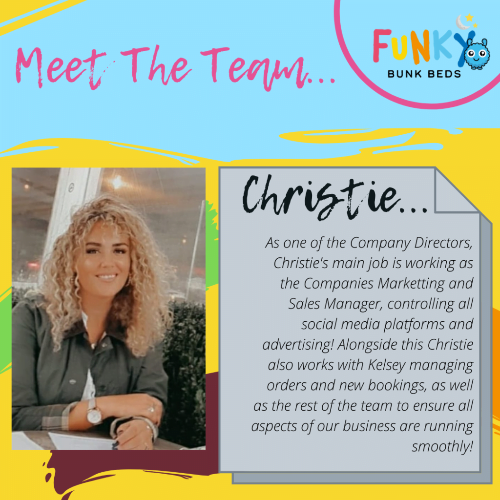 Christie - Meet The Team - Funky Bunk Beds