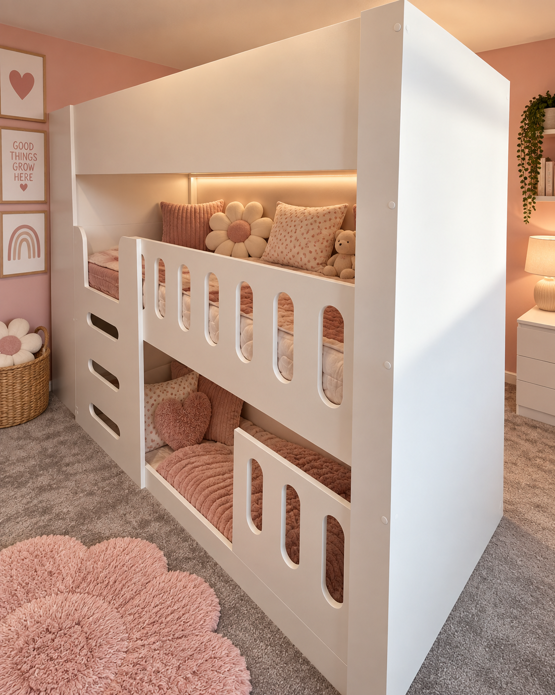Room Divider Triple Bed