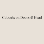 Cut Outs On Doors & Head Board - Foot Panel Solid +&pound;30.00