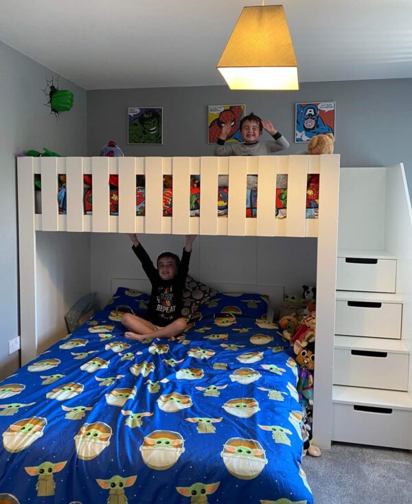 Double Deluxe - bunk bed with double bed on bottom - Image 3