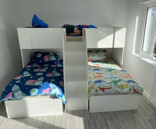 M Shape Triple Bunk - Image 2