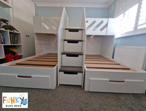 M Shape Triple Bunk - Image 20