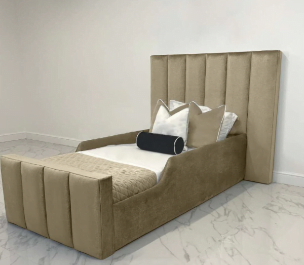 Line Kids Fabric Bed