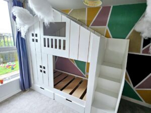 Tree House Bunk Bed With Storage.