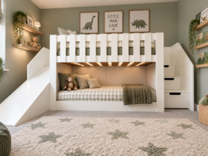 Bespoke children's bunk bed by Funky Bunk Beds