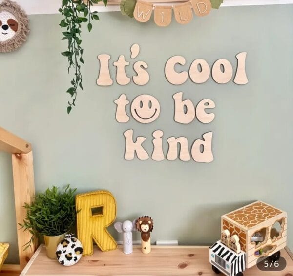 Personalised Wooden Wall Art – Custom Quote or Name Sign - Image 4