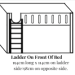 Ladder On Front Of Bed