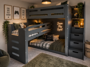 Jenga Triple Bunk Bed