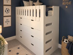 storage single be with ladder
