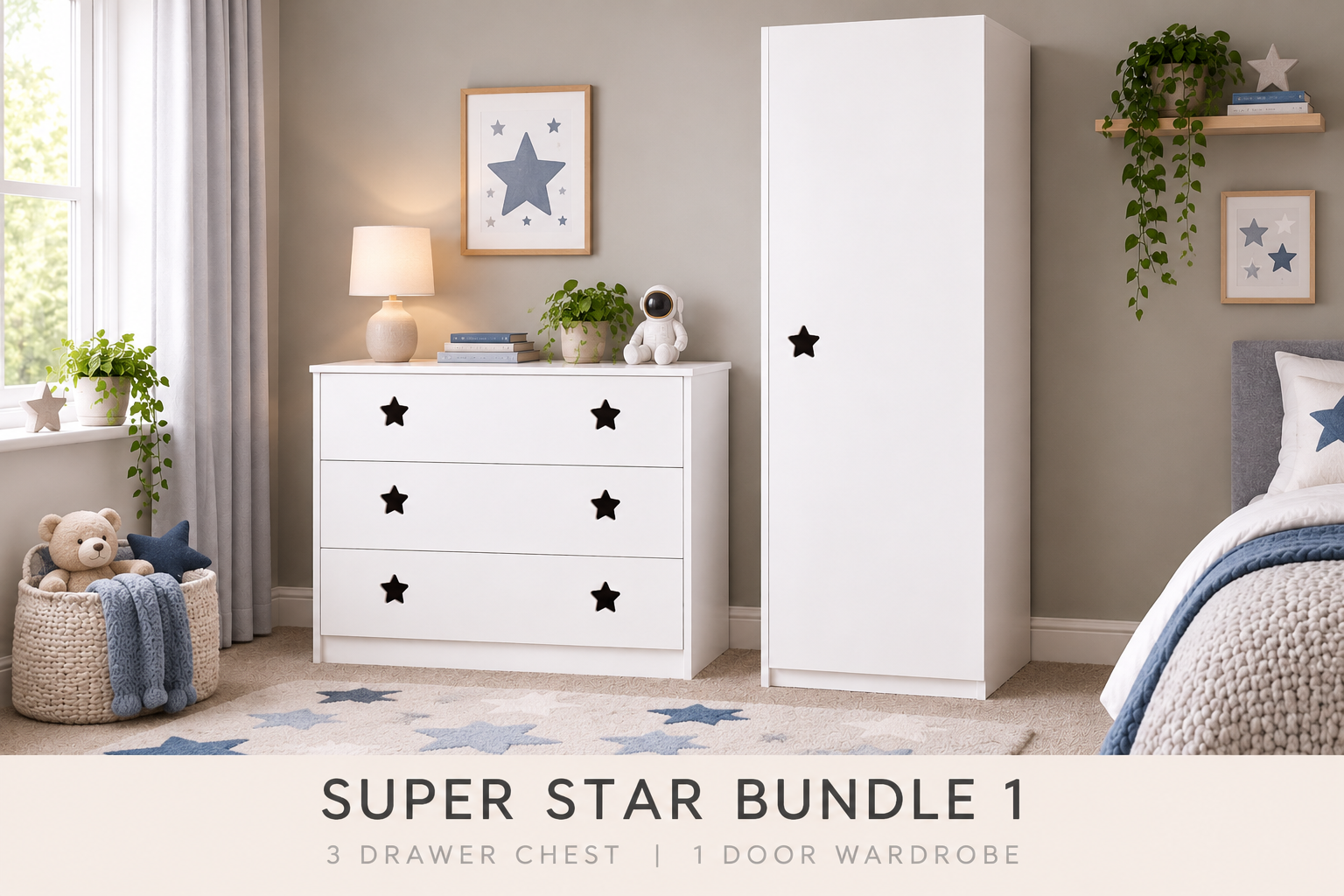 Super Star Bundle 1 – Bedroom Storage Duo